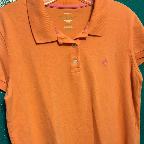 Lilly Pulitzer Island🏝️ Polo Shirt - Picture 3 of 6
